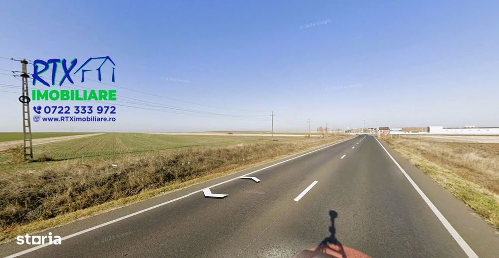 25.000 m2 teren de vanzare la iesire din Slatina catre Pitesti