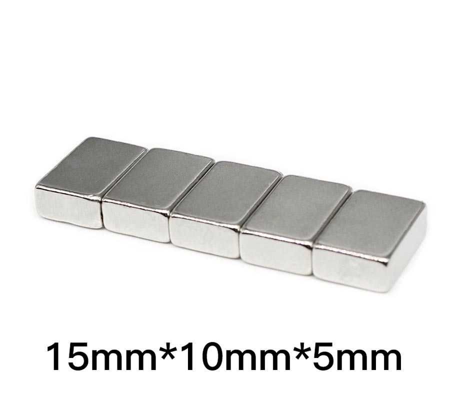 Неодимов магнит 15x10x5mm N52, magnit, neodimov, магнити, magnet