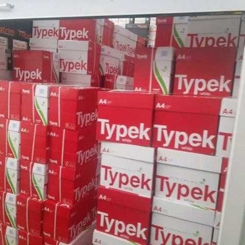 Бумага Для Копировальной Машины TYPEK A4 Белая, 80 Г/М2.