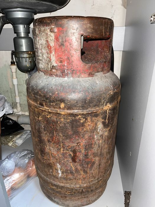 Газовый баллон для плиты