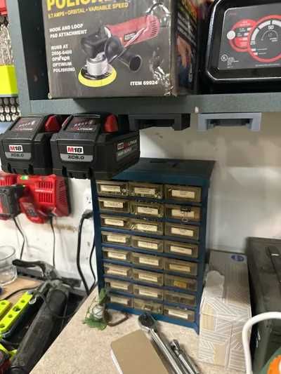 Suport baterie milwaukee 13 buc