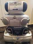 Radio casetofon, combina audio vintige Grundig, Sony, Philips