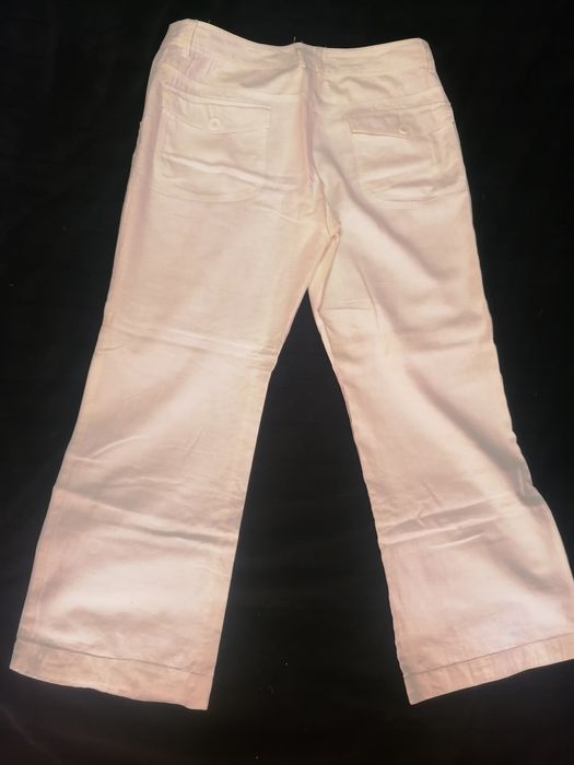 Pantaloni vara H&M albi mărimea 46 și 40