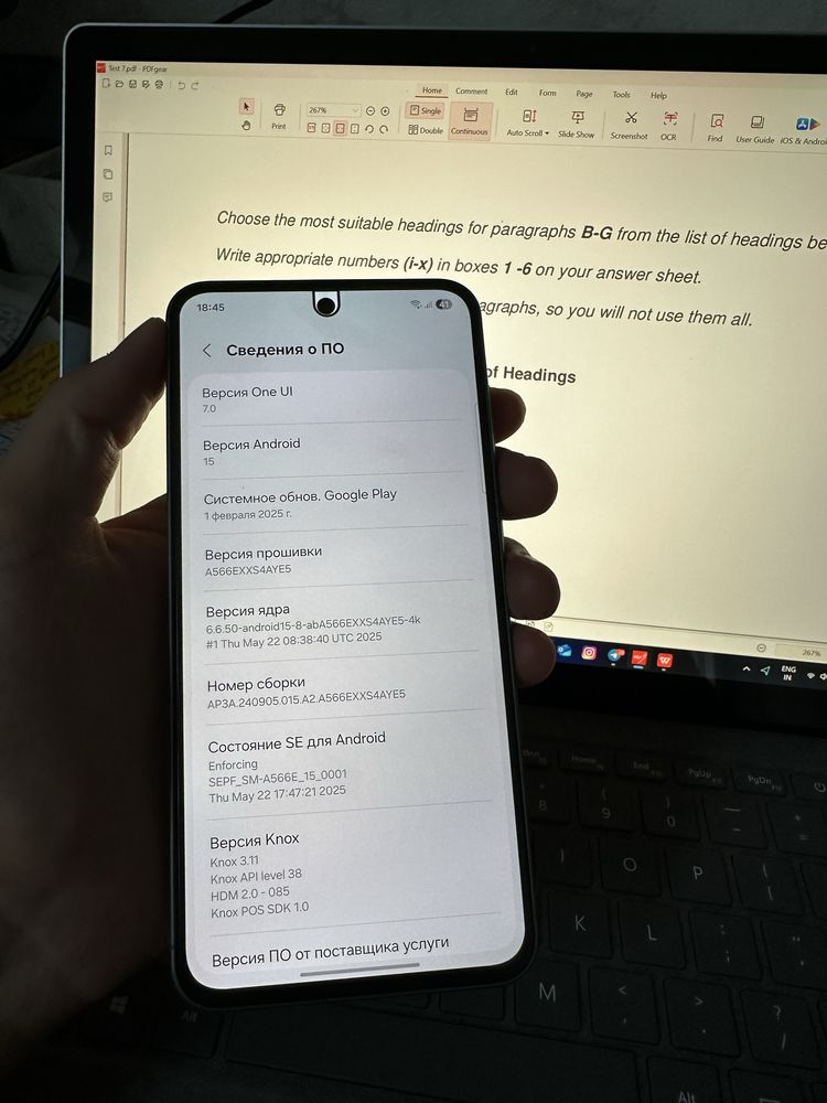 Samsung a56 ideal