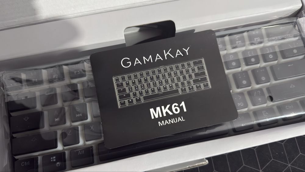 Tastatură mecanică Gamakay MK61 RGB