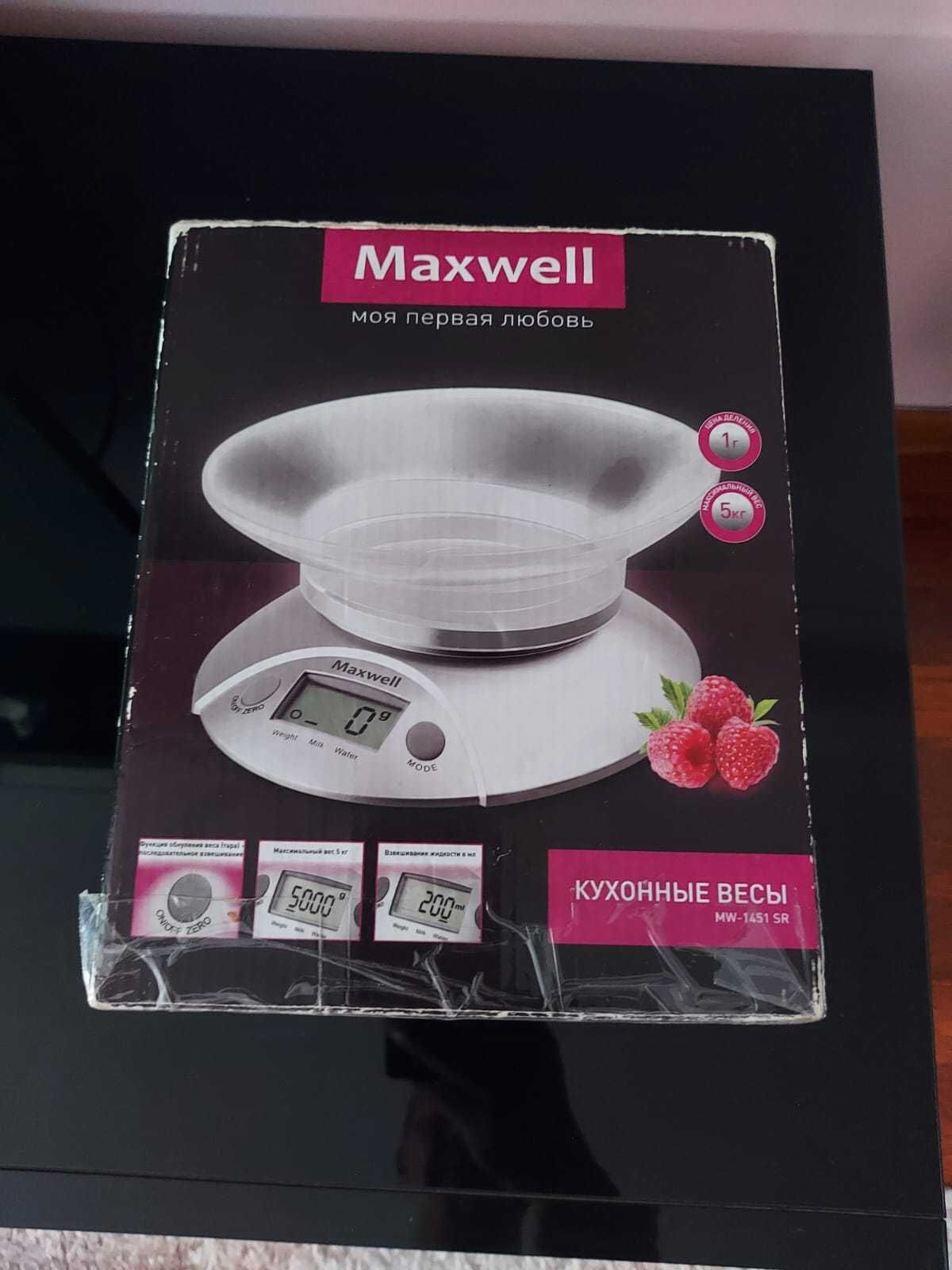 Весы кухонные, электронные Maxwell MW-1451