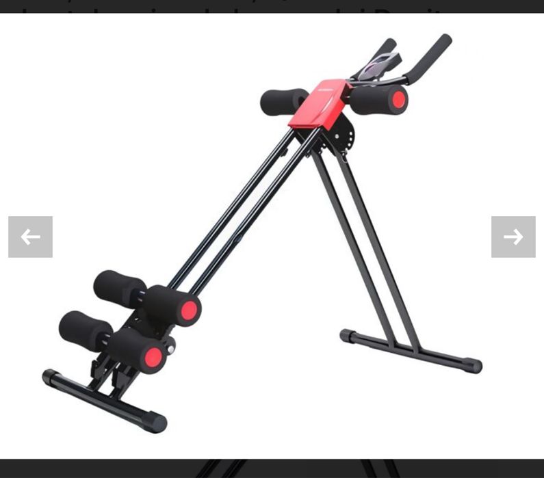Mașină de exerciții pentru întărirea brațelor și a abdomenului