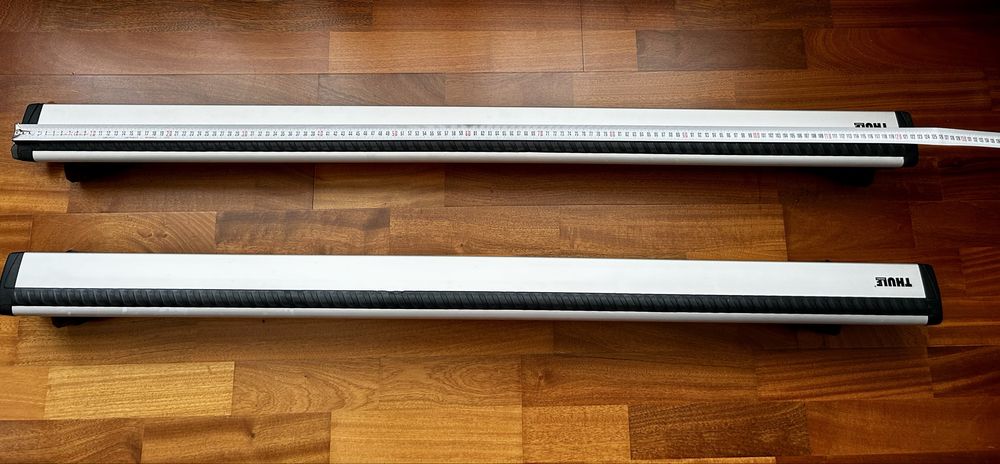 Thule bare transversale Evo WingBar raised rail