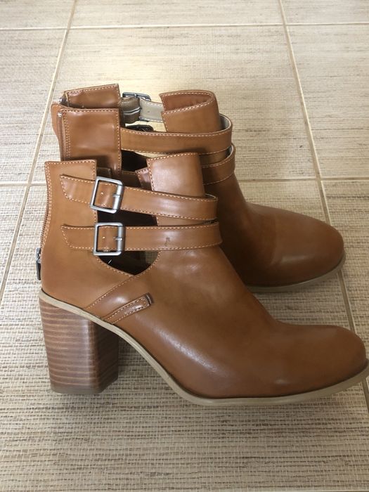 Botine maro deschis 41