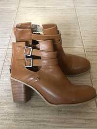 Botine maro deschis 41