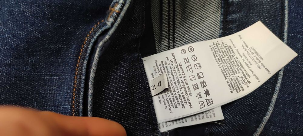 Blugi Trussardi Jeans noi originali = Marimea 31 47 - 170/82A