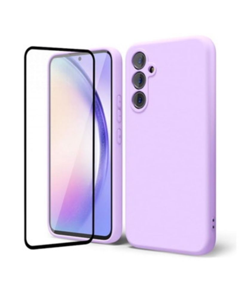 Folie Sticla 11D + Husa Guard Catifea Samsung A21S/A22/A23/A24/A25/A26
