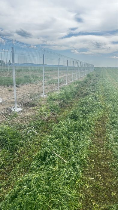 Executam garduri si porti din plasa bordurata dipca metalica