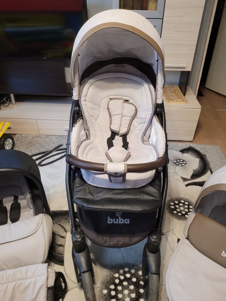 Бебешка количка 3 в 1 Buba