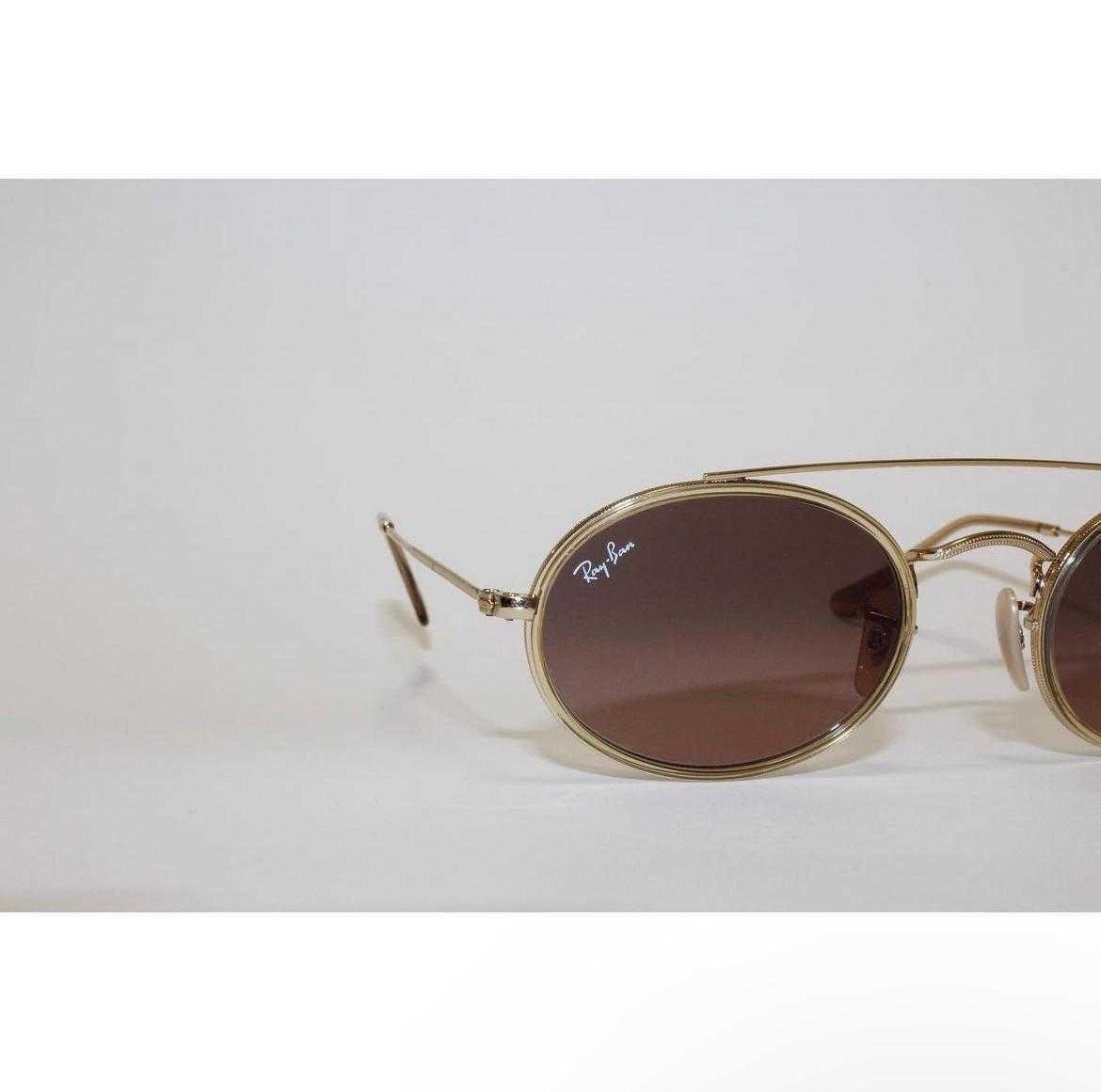 Ray-Ban Oval Double Bridge
Gold /Pink Brown Gradient