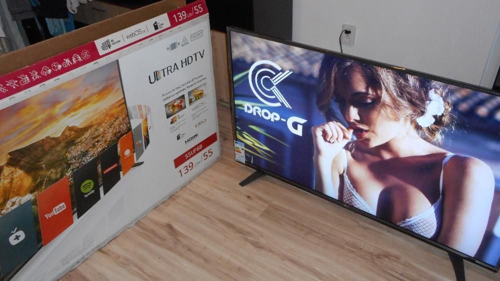 televizor LED LG smart 4K 139 CM