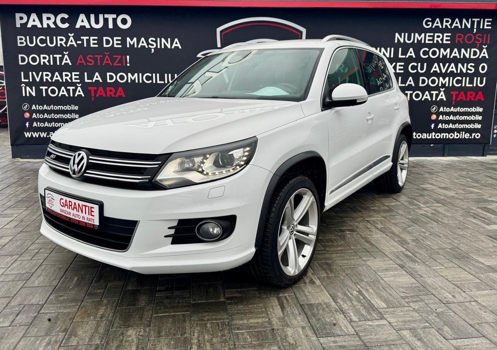 •Vw Tiguan R-Line~2.0TDI~2014~AUTOMAT DSG~4X4~Carlig~Garantie~Rate•