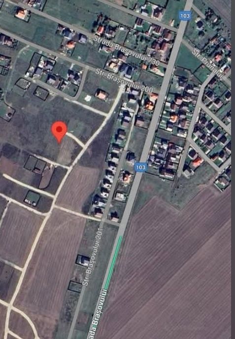 Teren intravilan Brasov-Bod, iesirea spre Sanpetruru