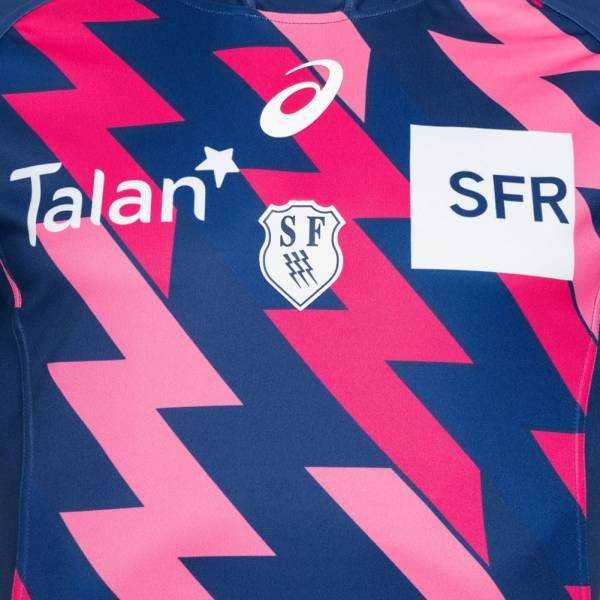 Tricou asics Stade Francais Rugby XL -licenta oficiala- factura