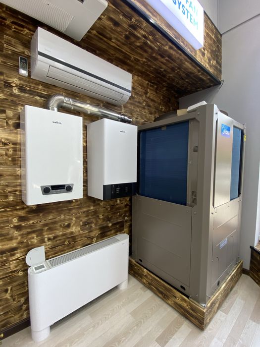 Шоу- рум WELKIN Газовый котёл MAGNUS на 20 кВт / Доставка