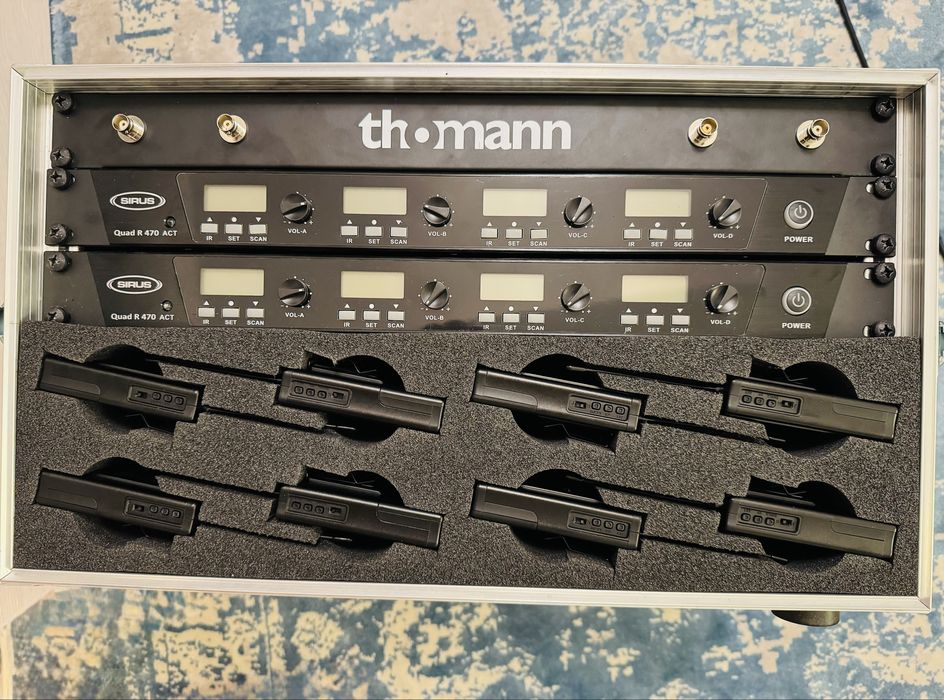 Sirus Quad R/8B 8 Headmike O 470 Set