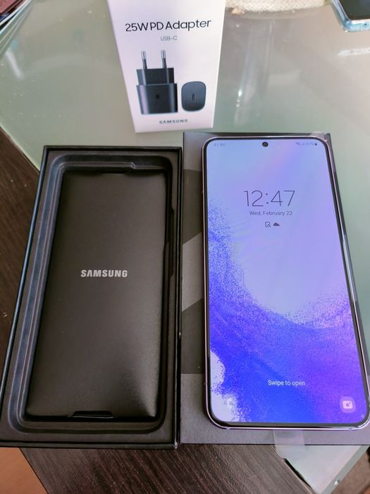 Нов! Samsung Galaxy S22 128GB lavender