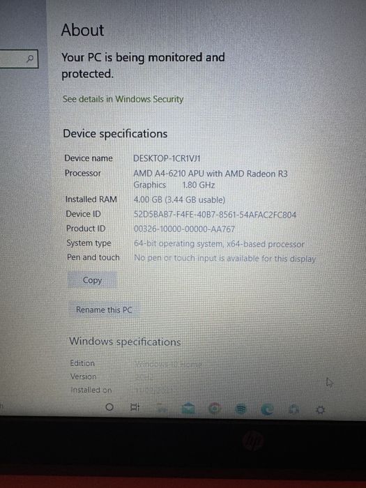 Vand laptop HP sau schimb