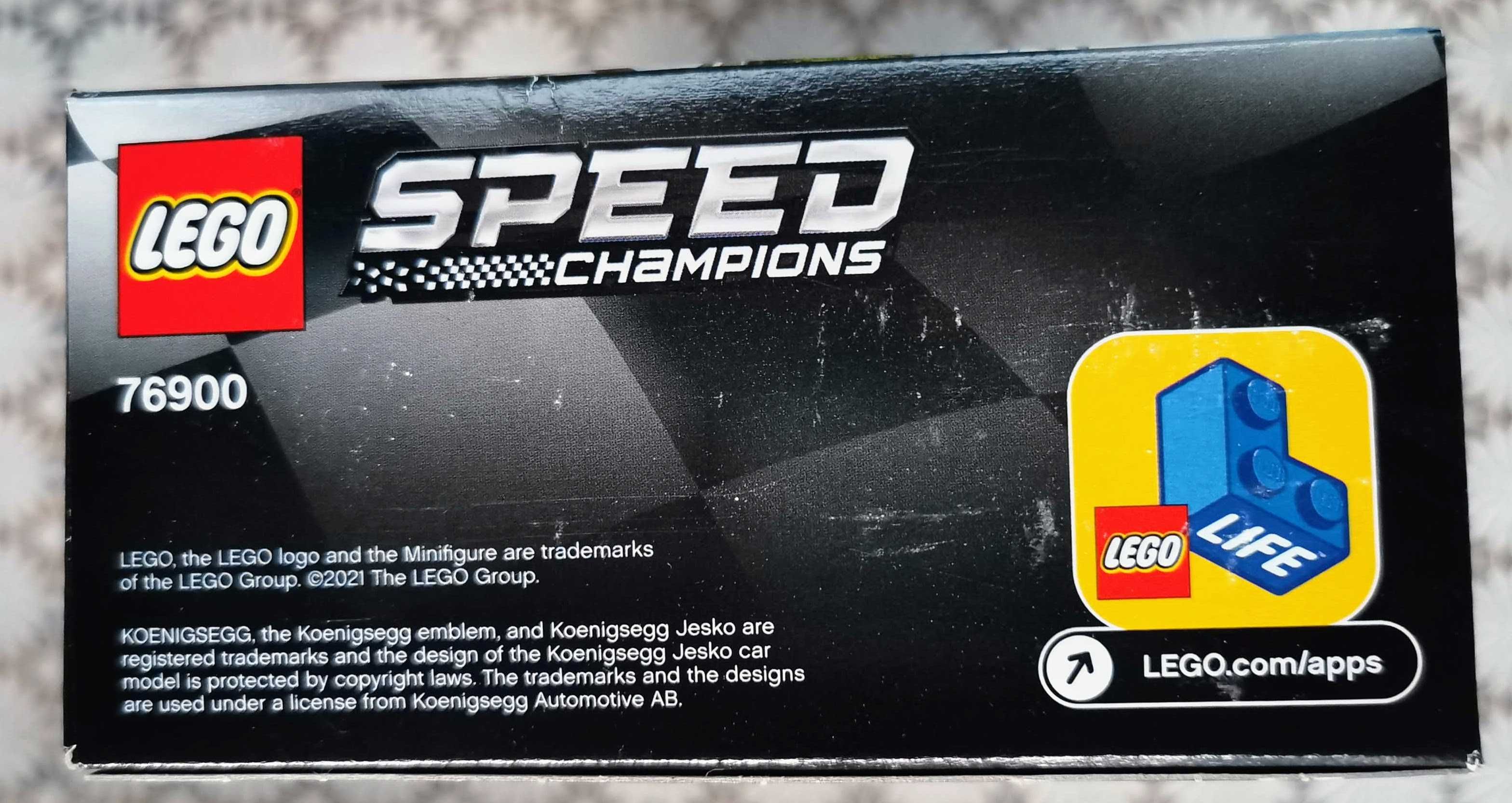 Lego 76900 - [Speed Champions] Koenigsegg Jesko SIGILAT