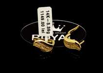 Bijuteria Royal cercei din aur 14k 3.39 gr