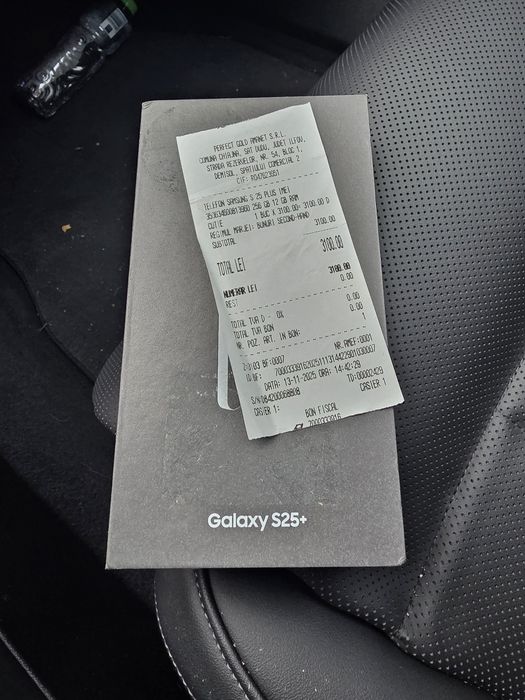 Samsung s25 Plus 5G Icyblue 256Gb NOU Sigilat Acte 2 ANI GARANȚIE