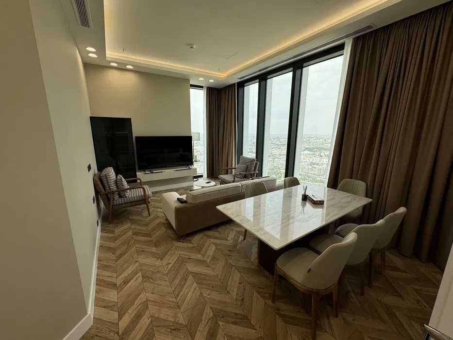 LUX Квартира на 44-этажэ В Nest One Можно и Под Офис!!!