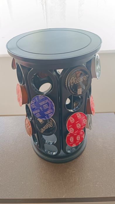 Въртяща се стойка за кафе капсули Dolce Gusto - 40 гнезда