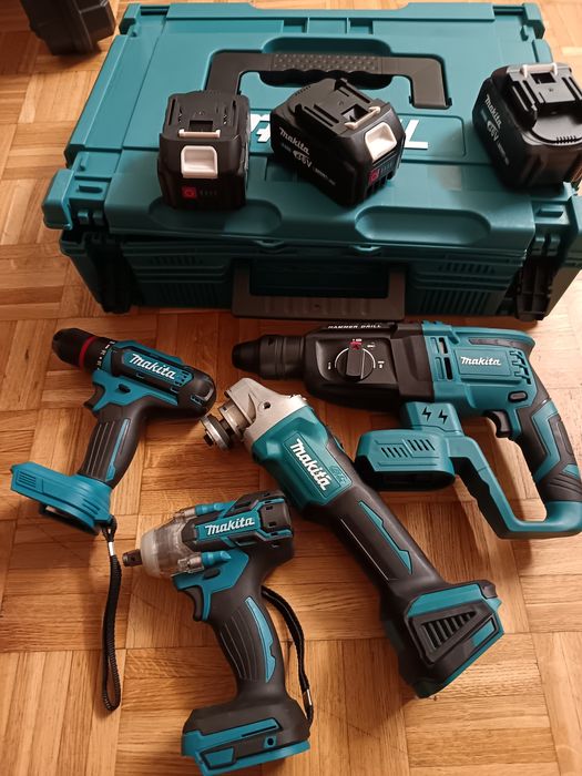 Чисто нови акумулаторни машини на makita 4 в 1