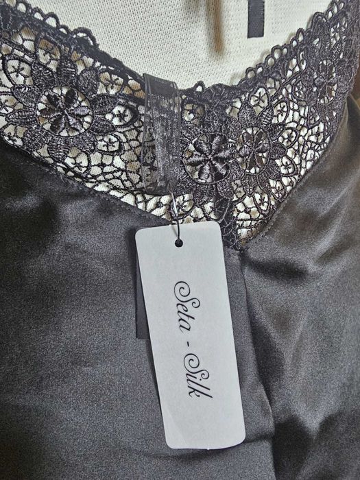 Camisole matase neagra Intimissimi, nou, cu eticheta, marime S