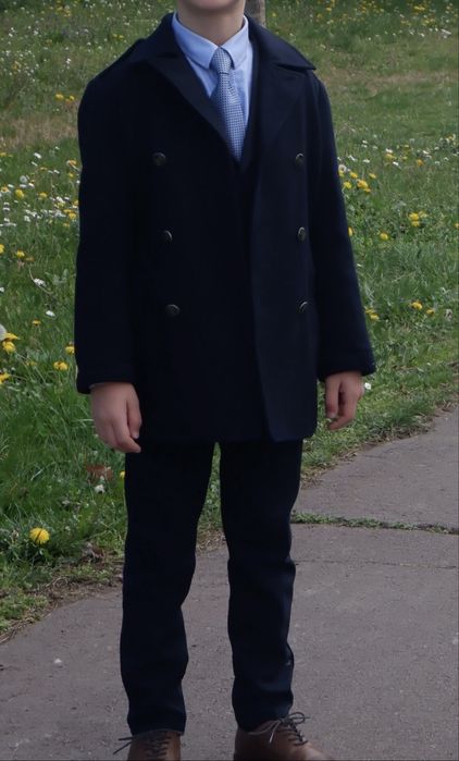 Вълнено палто Benetton 130