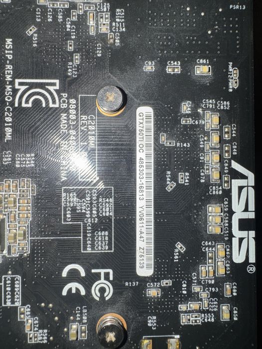 Продам видео карту и оперативную память DDR 3.  (2 шт. по 4 GB)