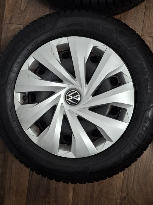 Set jante Oțel cu capace originale 185 65 15 5x100