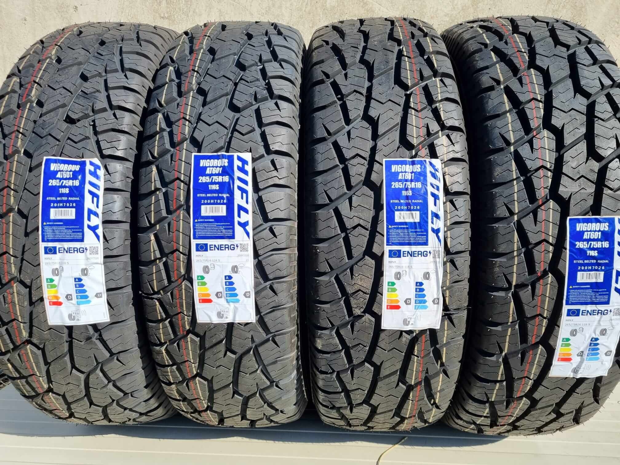 265/75 R16, 116S, HIFLY AT601, anvelope All-Terrain M+S