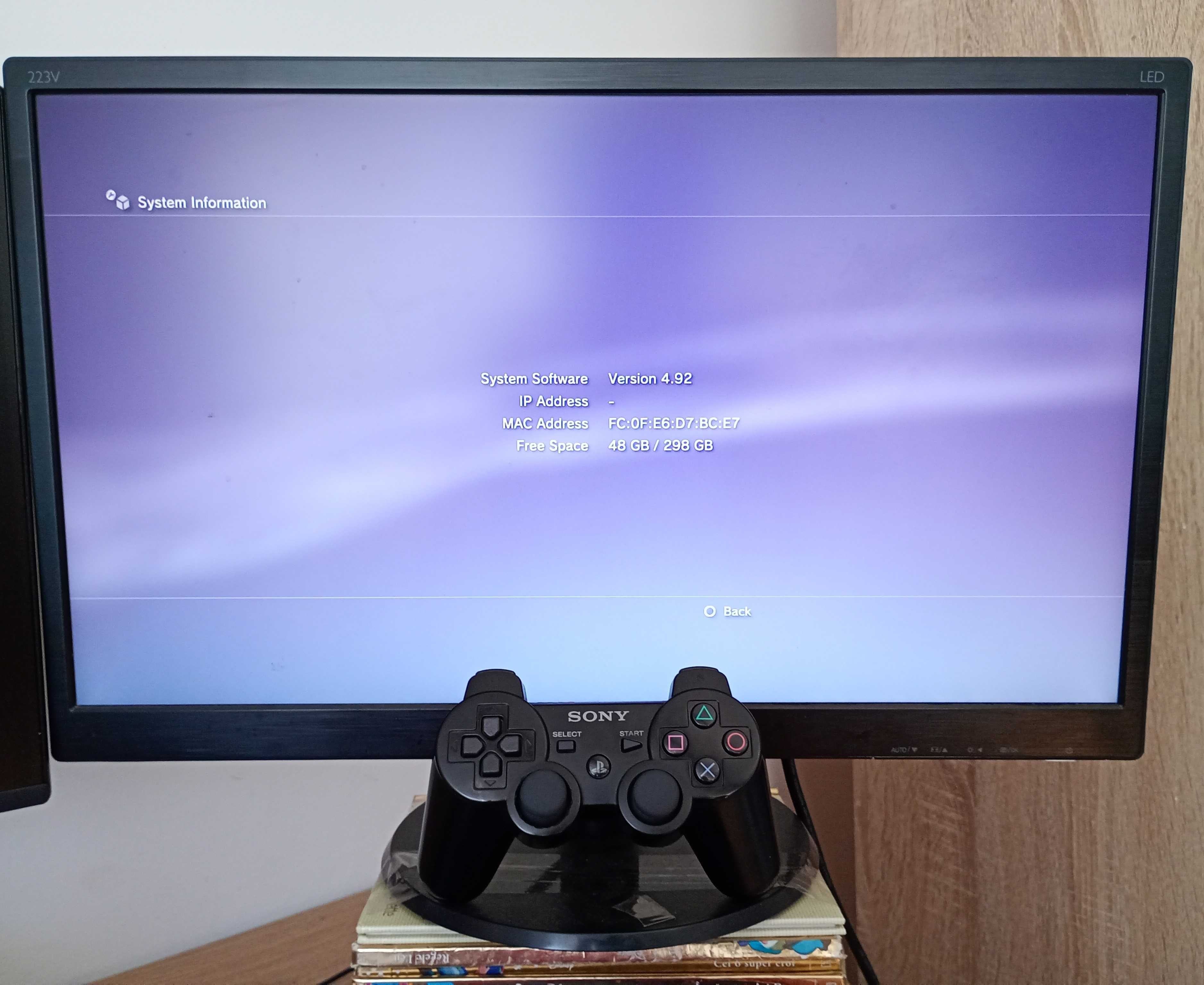 Consola PS3 Slim Modata HEN Multe Jocuri Preinstalate