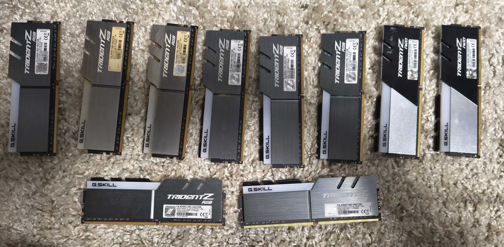 Memorie G.Skill Trident Z RGB 32GB DDR4 3600MHz CL18 Dual Channel Kit