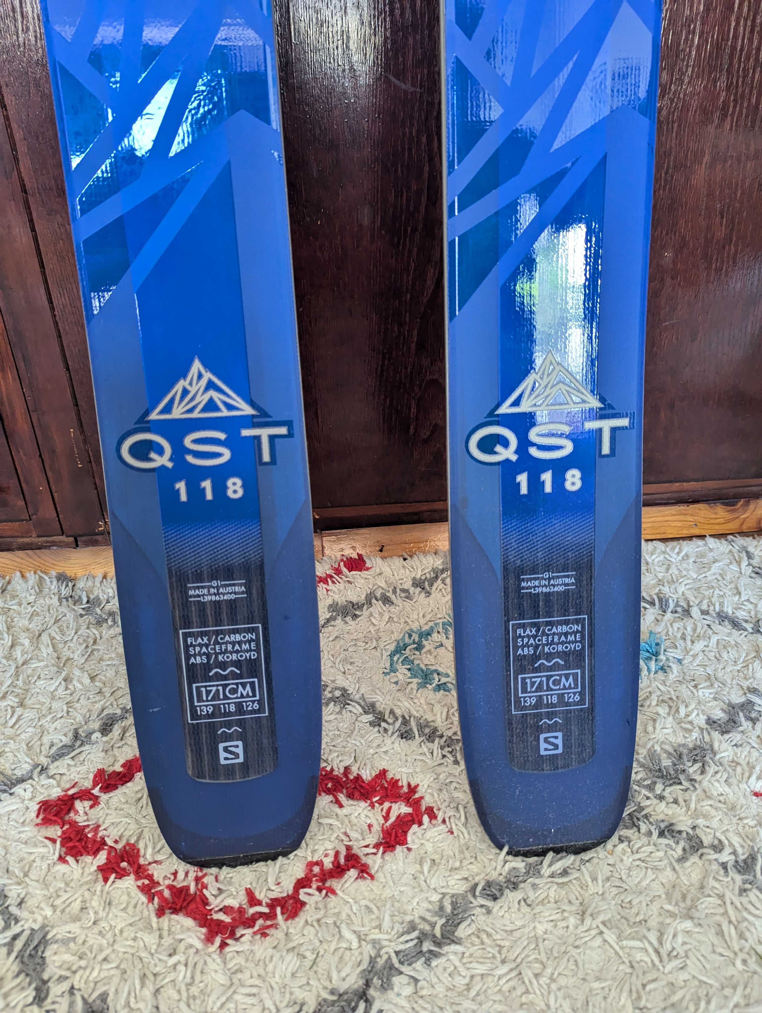 Чисто нови ски Salomon QST 118