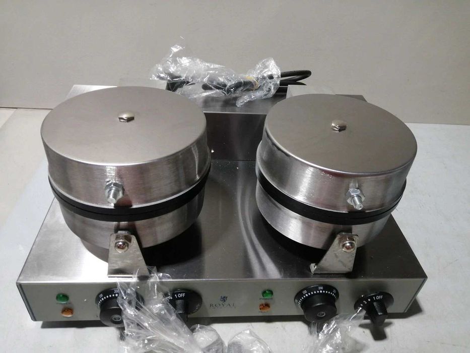 Професионален двоен гофретник Royal Catering RCWM 2600