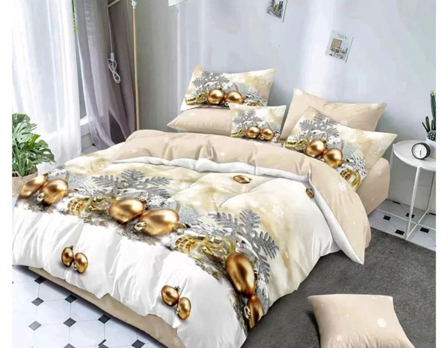 Двулицеви коледни спални комплекти