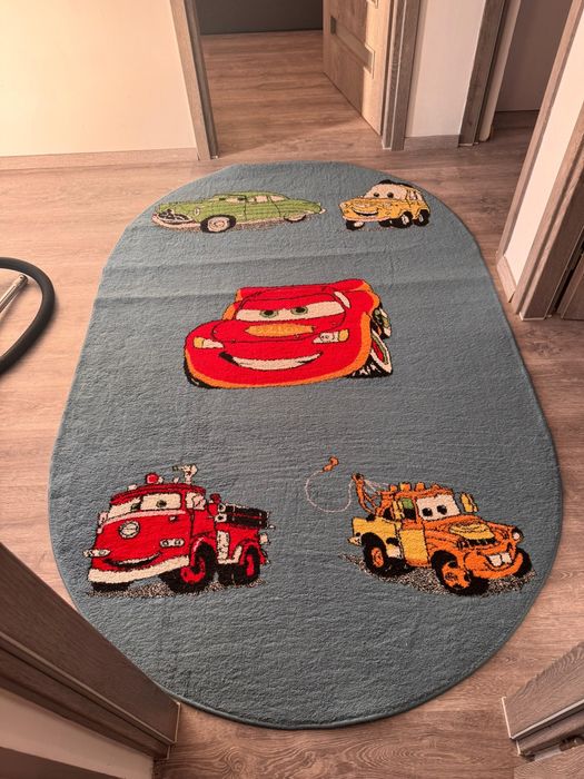 Covor camera copii fulger mcqueen 230/150