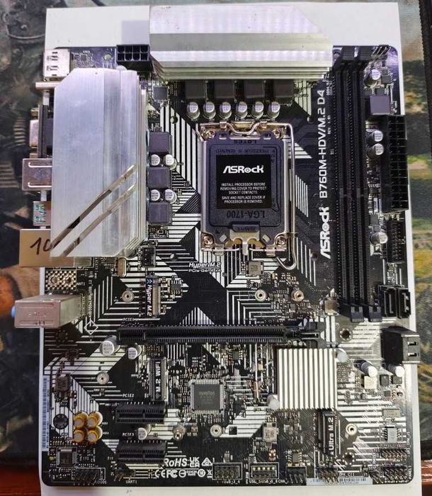 Материнская плата ASRock B760M-HDV/M.2 D4, LGA1700