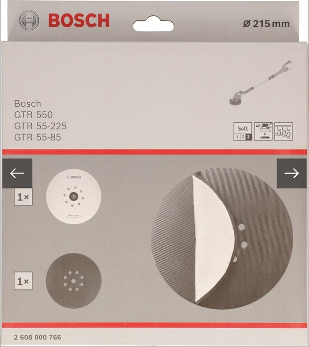 Шлифовальные тарелки BOSCH GTR 550