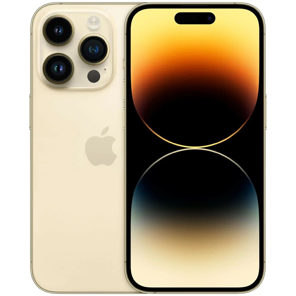 iPhone 14 pro 256gb. gold dual sim