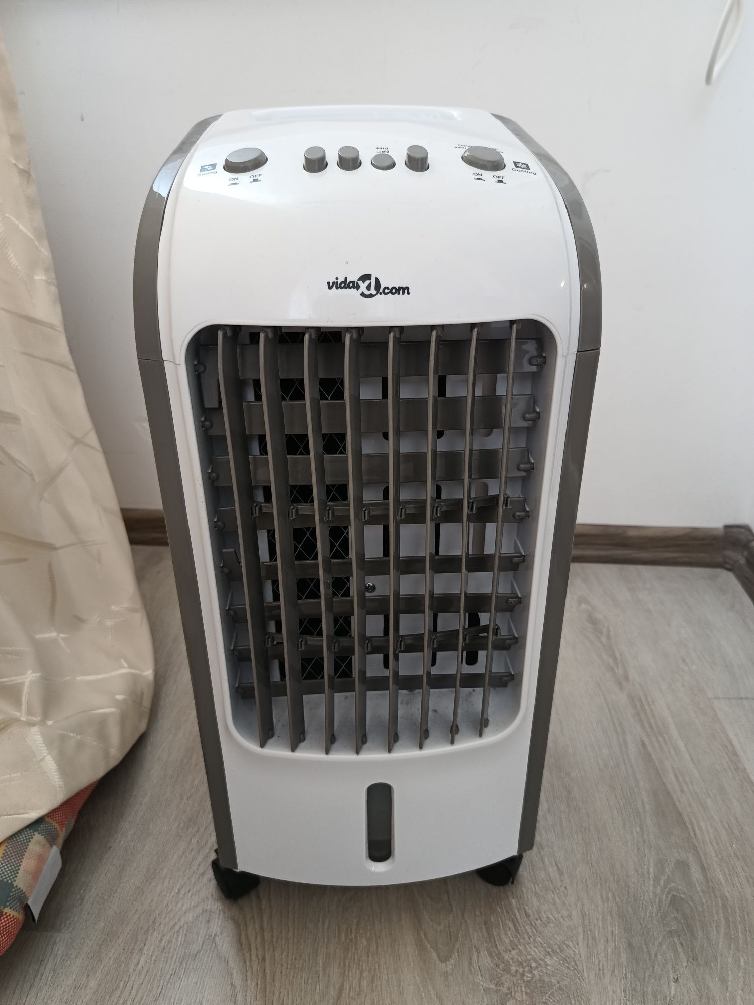 Răcitor de aer portabil, 80 W, 4 L, 270 m³/h,