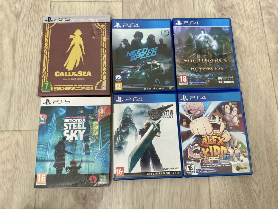 Продам игры для PlayStation 4 PlayStation 5