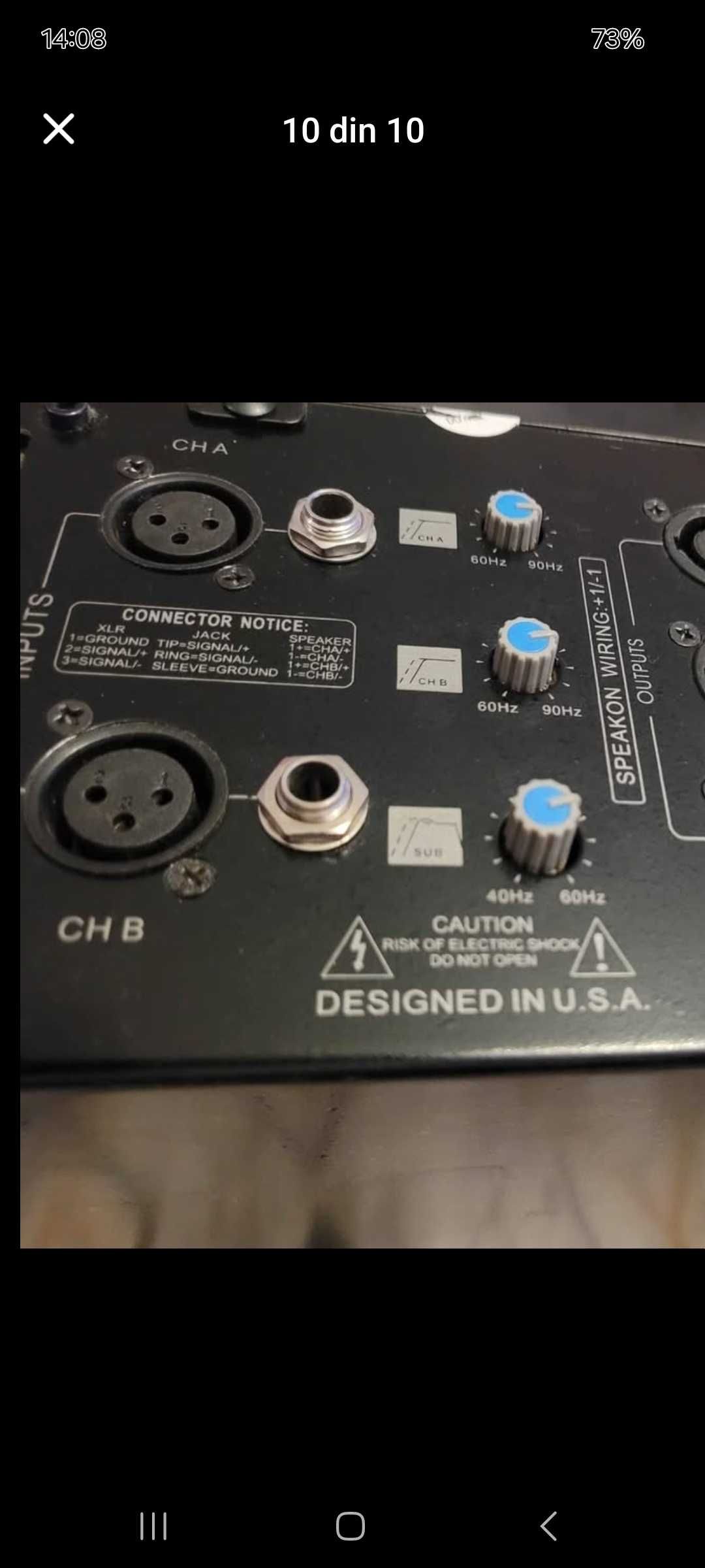 Boxen originale behringer pasive